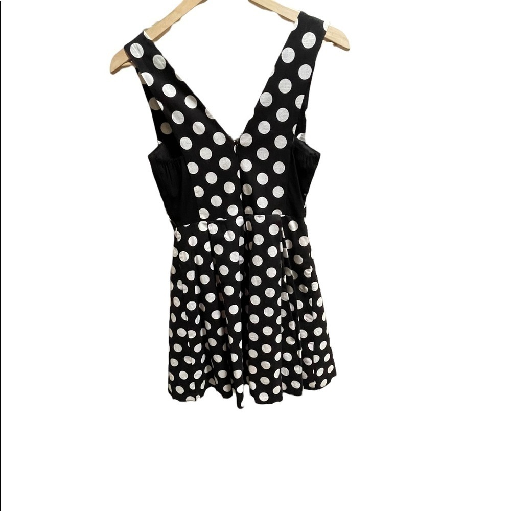 Gracia polka dot sleeveless dress. Size small. - Picture 2 of 6